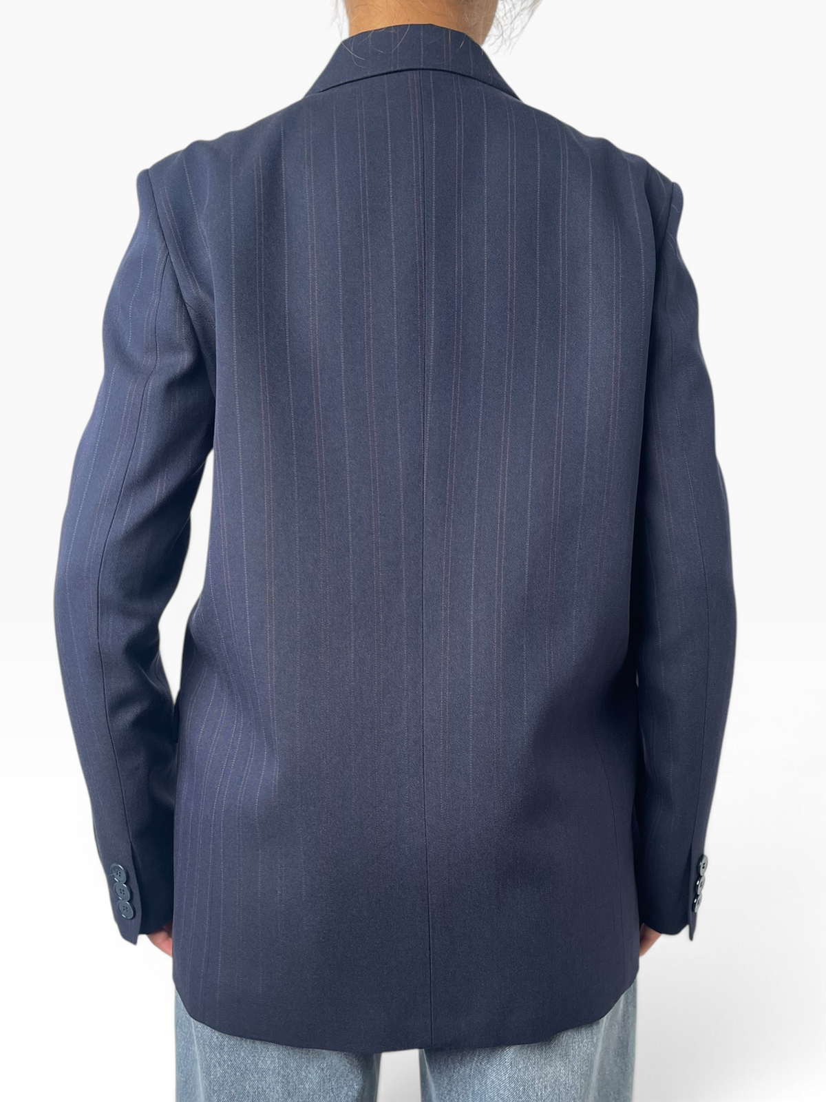 Giacca doppiopetto in tessuto gessato Donna  -  TAC0424