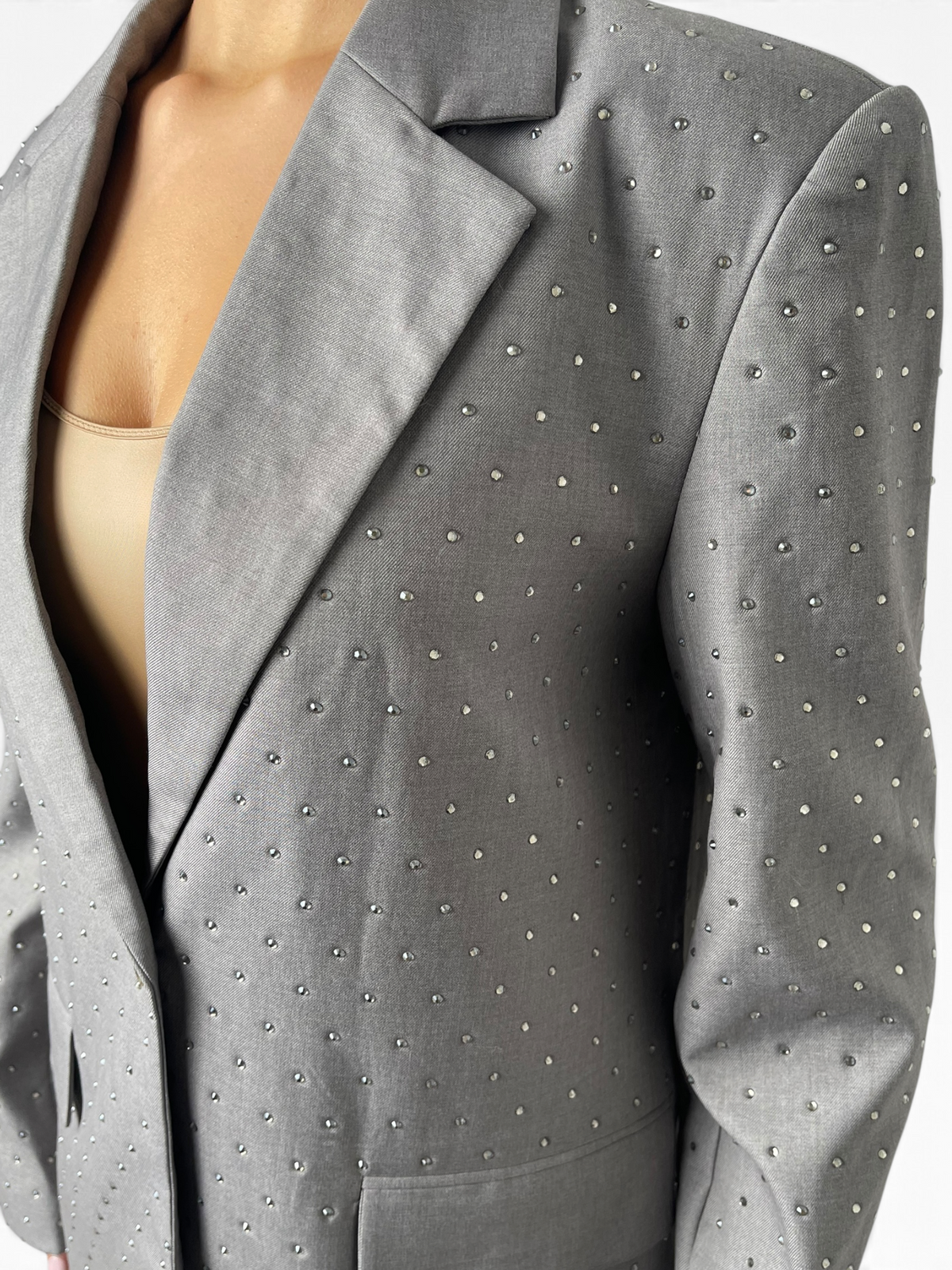 Blazer con strass applicati Donna  -  23523CI