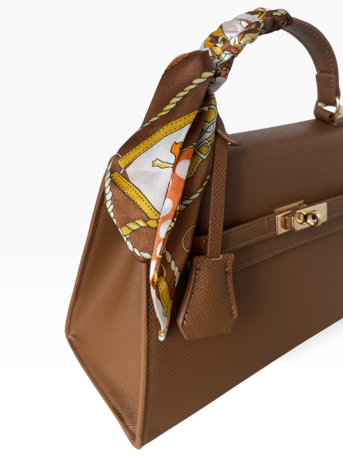 Borsa a mano con foulard Donna  -  5288
