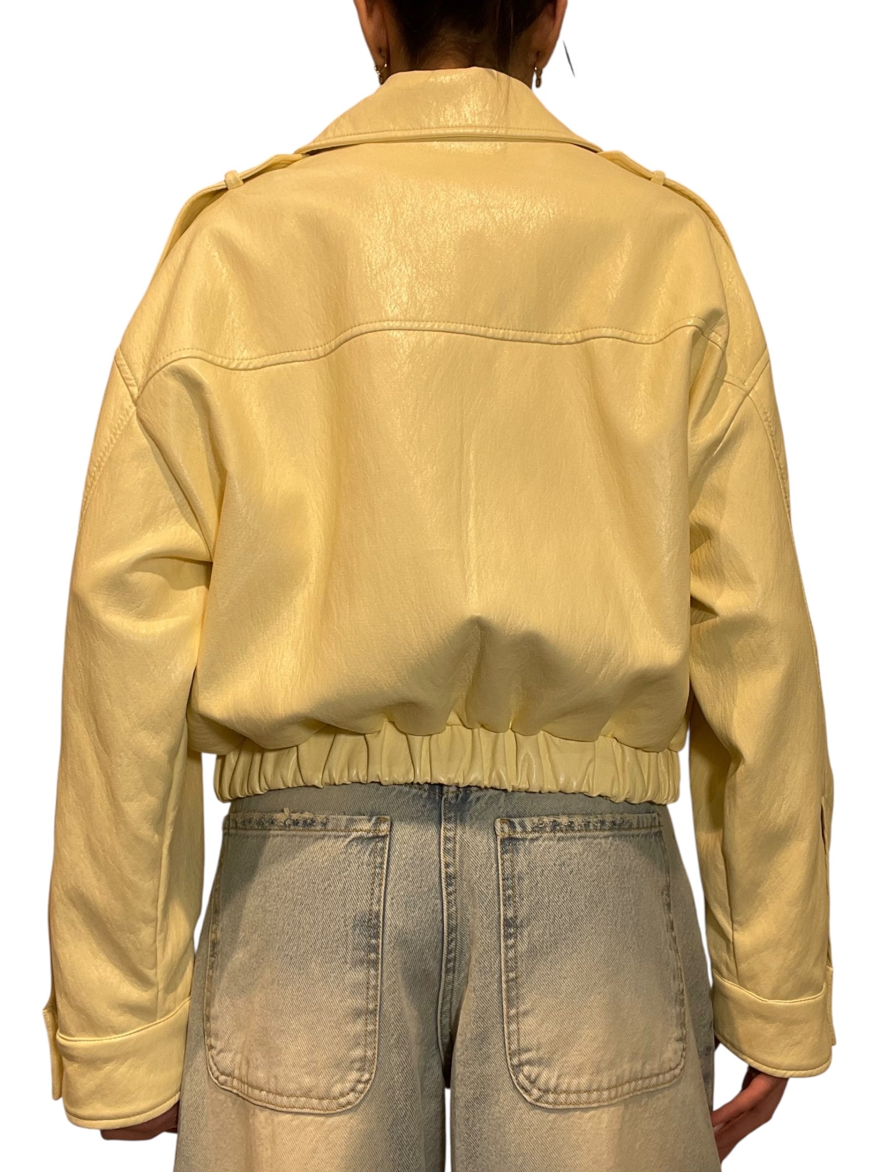 Giacca con zip e tasche sul petto Donna  -  TAB0358