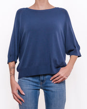 Maglia girocollo maniche a pipistrello Donna  -  2AB2043