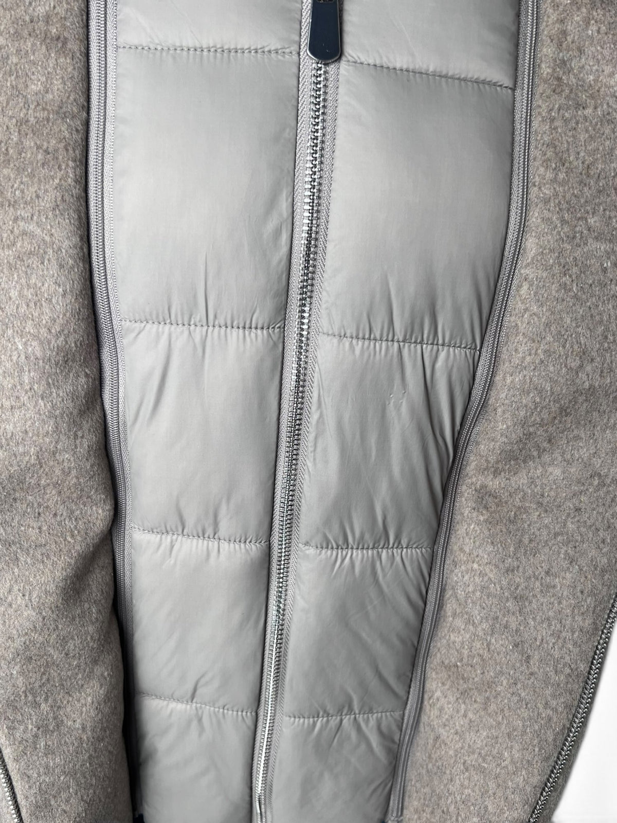 Cappotto con pettorina trapuntata Donna  -  P175