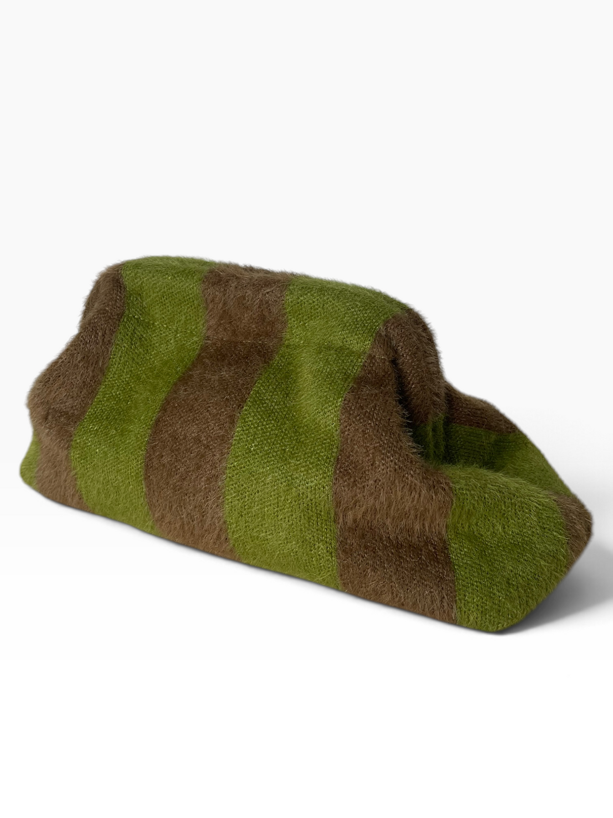 Borsa morbida in maglia a righe Donna  -  71035