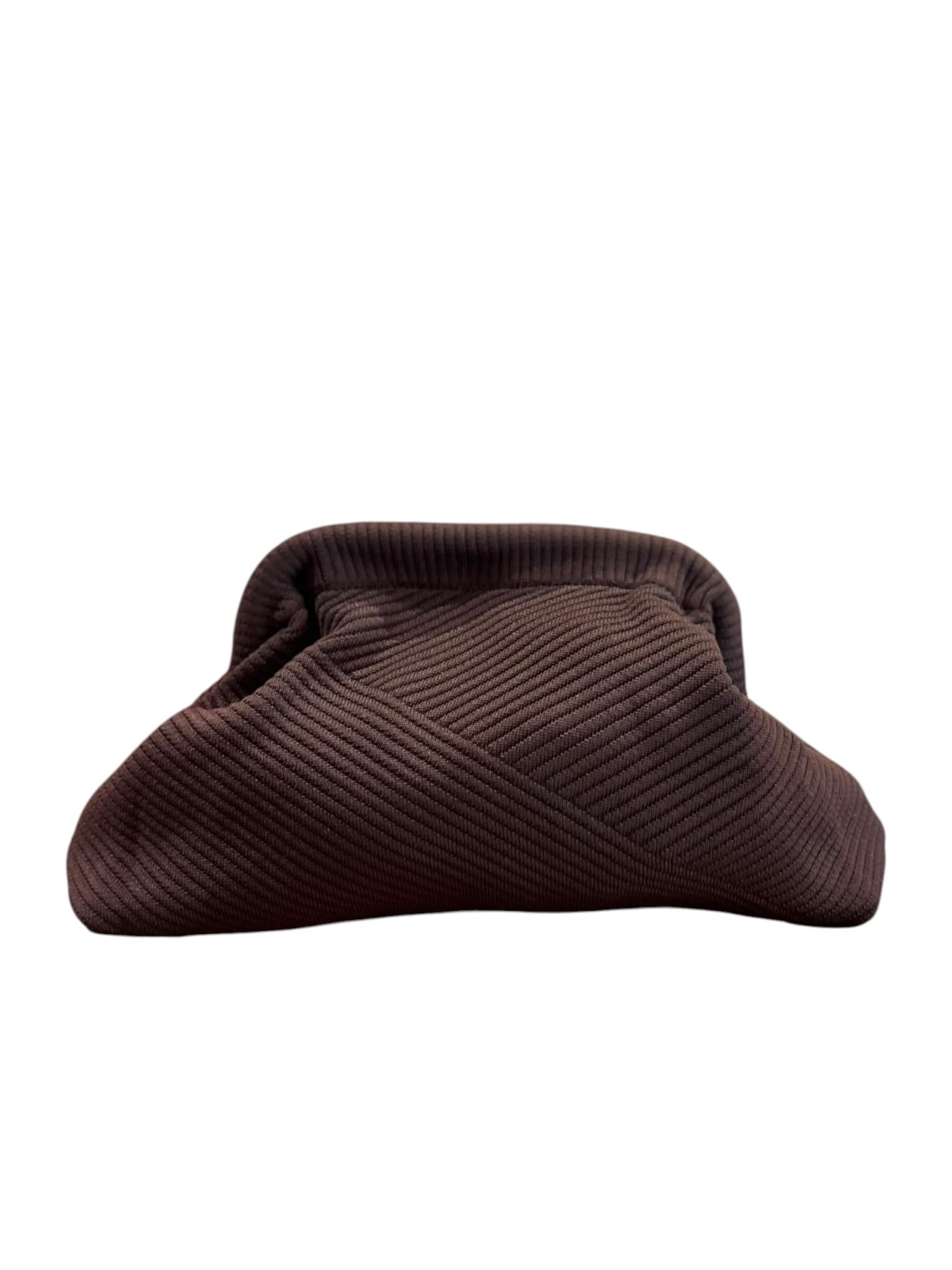 Pochette Rigata in Tessuto Strutturato Donna  -  220216