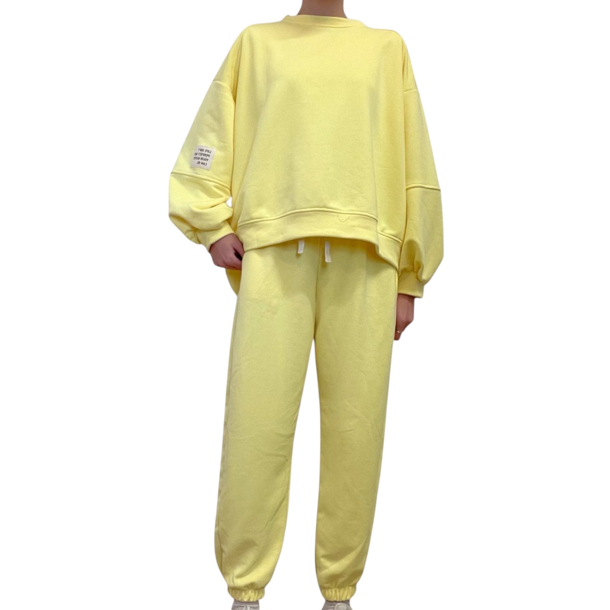 Completo felpa e pantaloni tuta oversize Donna  -  7226/6090V