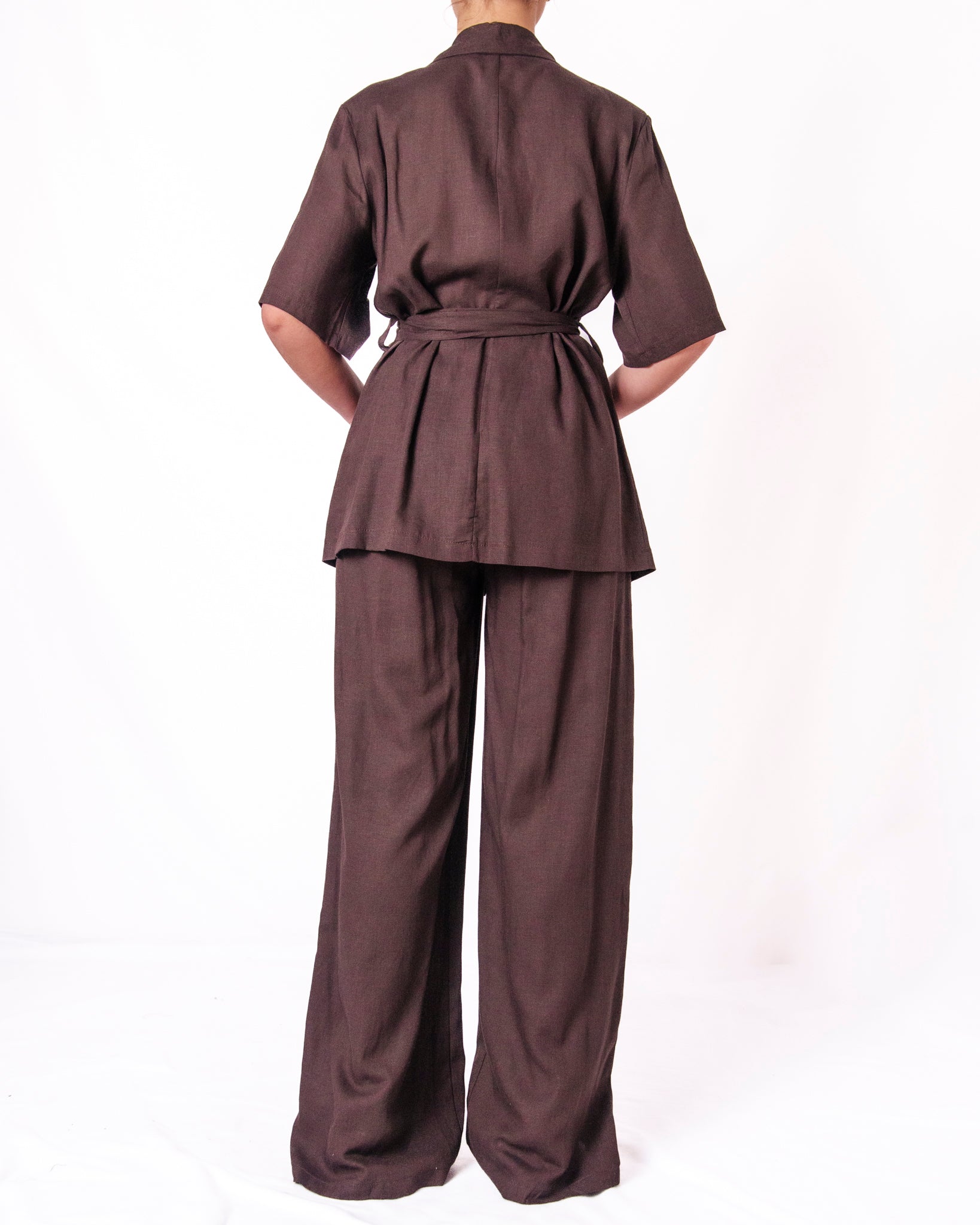 Completo Camicia e Pantalone Ampio Donna  -  26246/26247