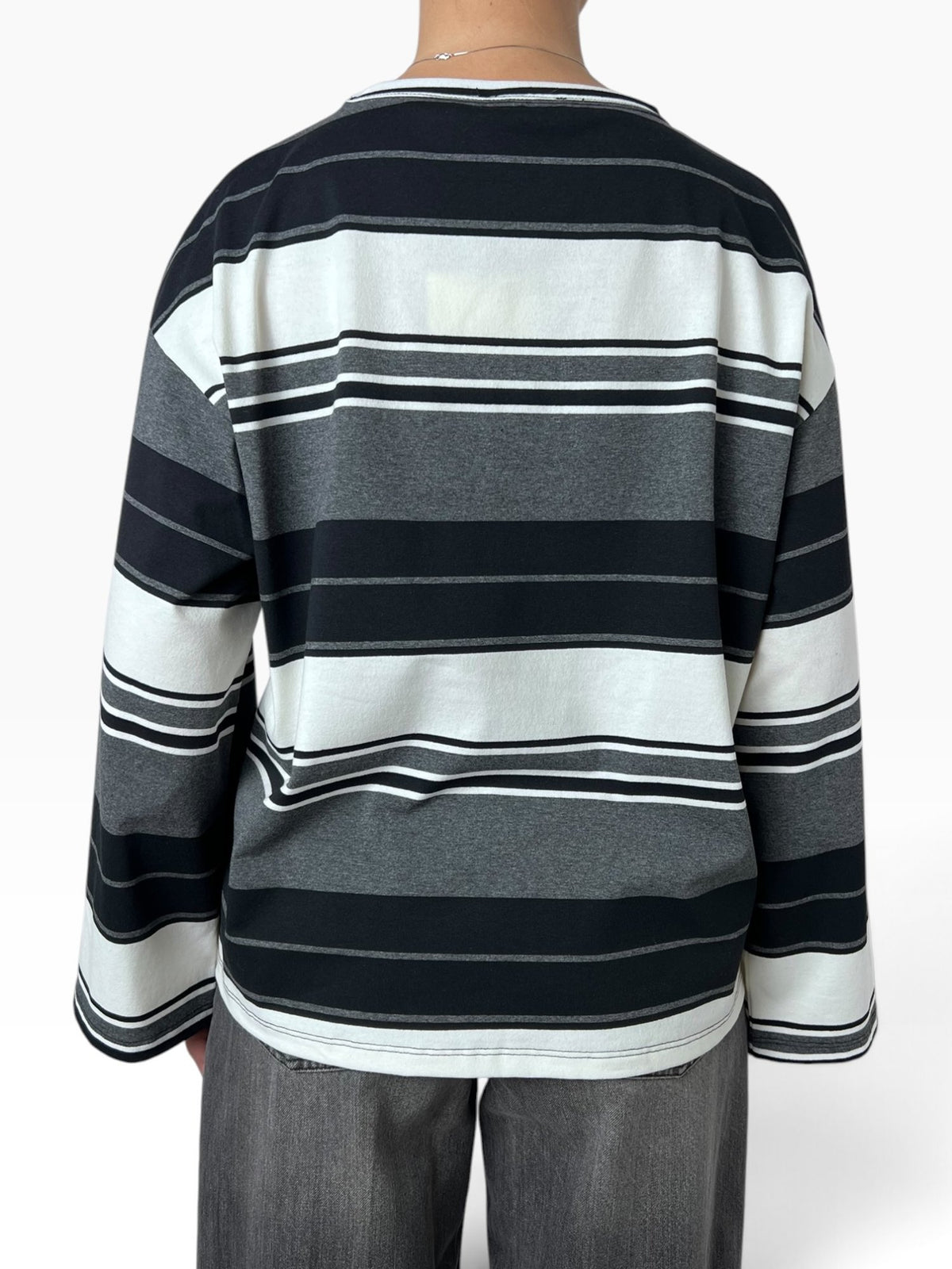 Maglia a righe oversize Donna  -  UAC0092