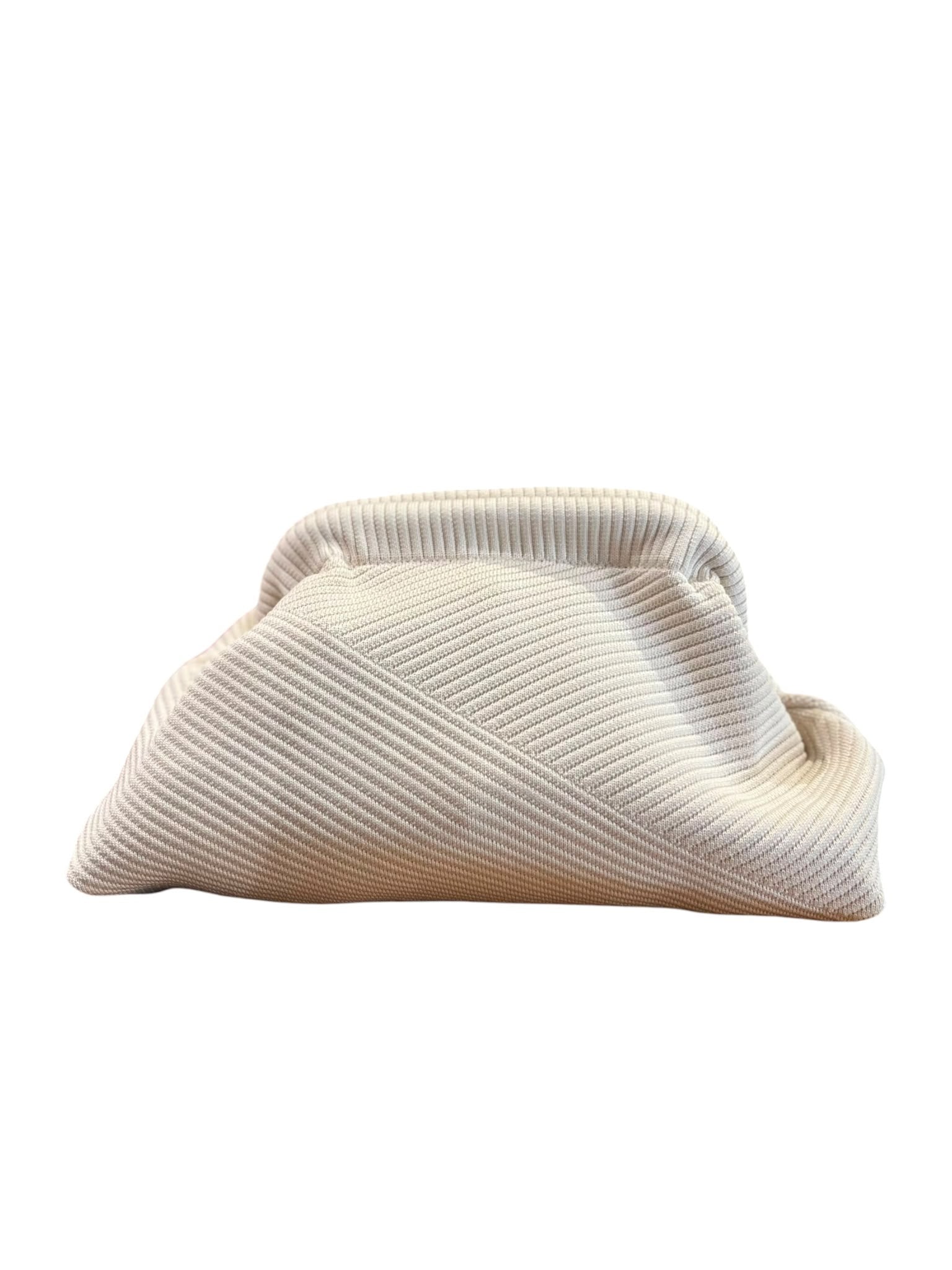 Pochette Rigata in Tessuto Strutturato Donna  -  220216