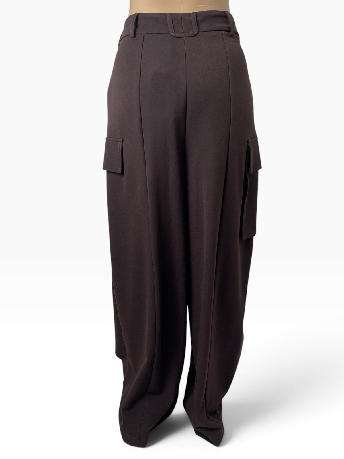 Pantalone ampio con tasche cargo Donna  -  SMXP0046