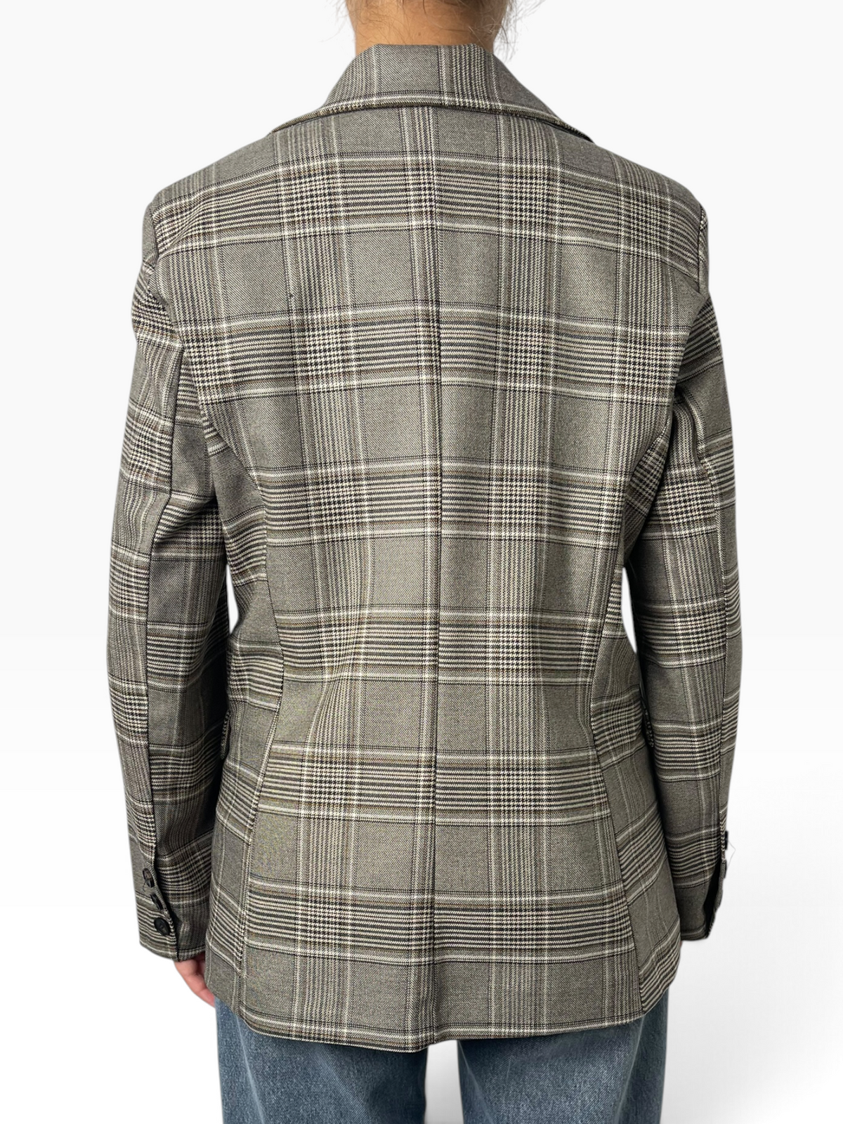 Blazer doppiopetto Principe di Galles Donna  -  82928V