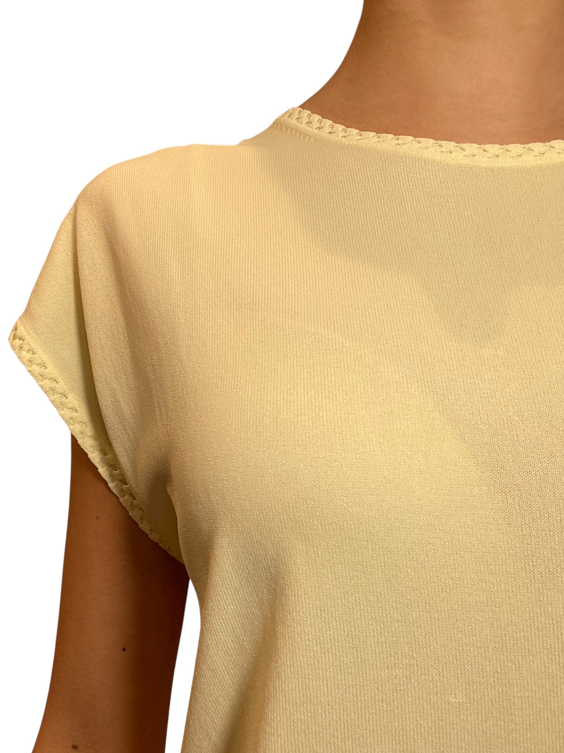 Blusa girocollo senza maniche Donna  -  6276KA