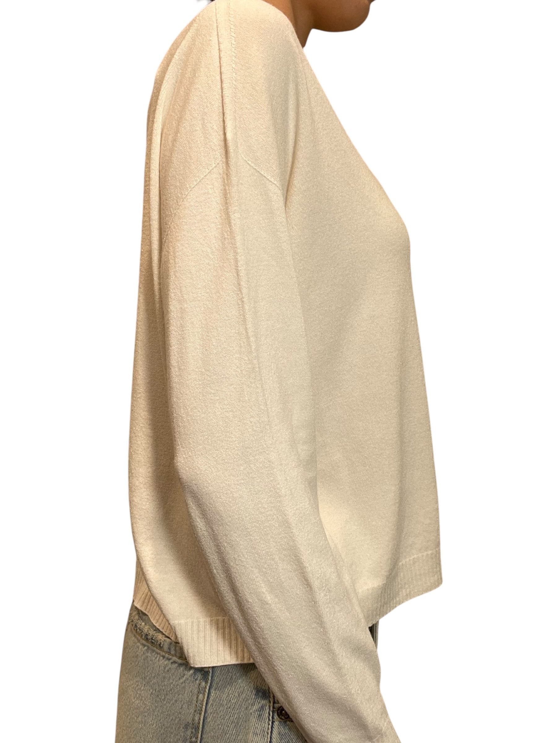 Maglia girocollo in maglia fine maniche lunghe Donna  -  2AB2033