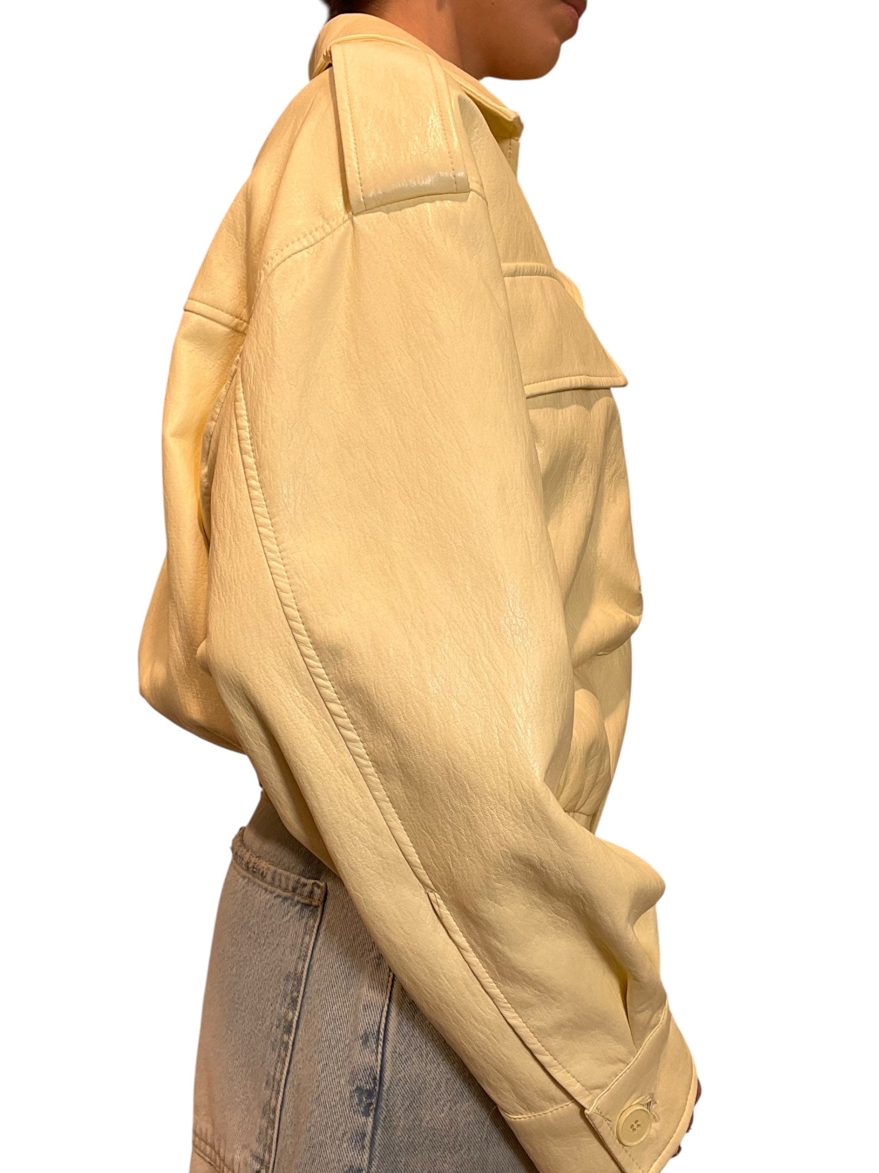 Giacca con zip e tasche sul petto Donna  -  TAB0358