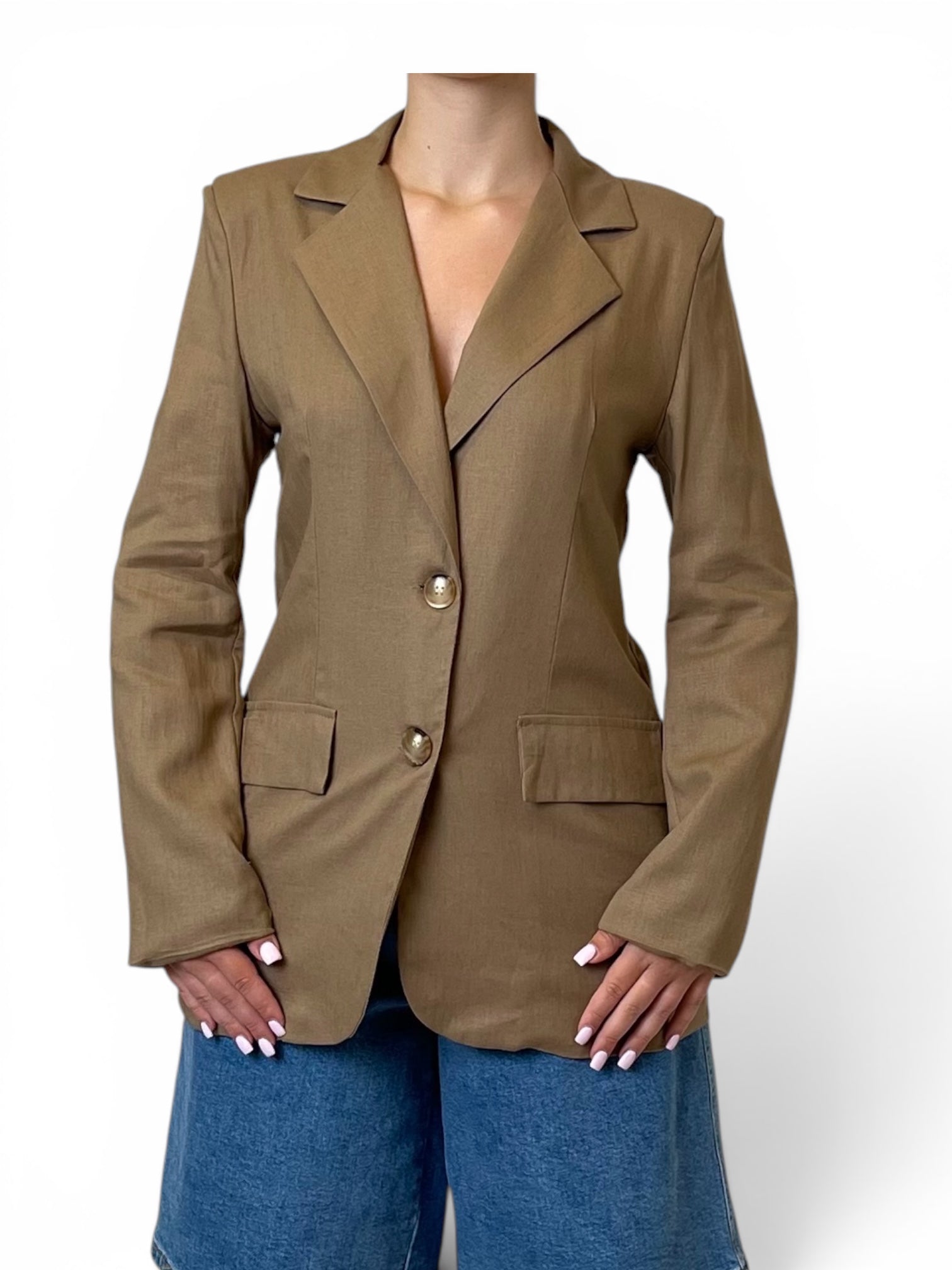 Blazer Strutturato Doppi Bottoni Donna  -  6844-7