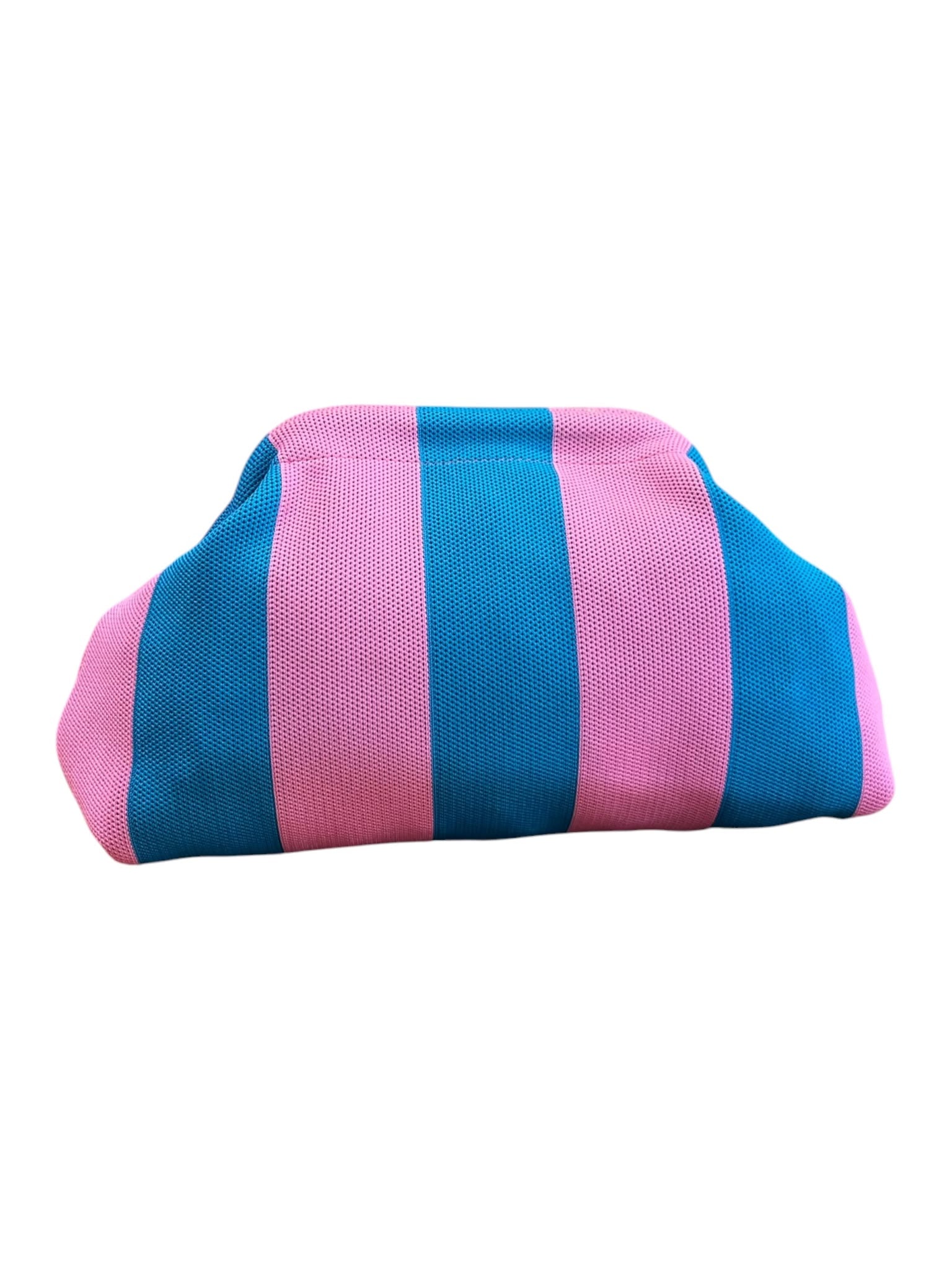 Pochette Rigata in Tessuto Strutturato Donna  -  220216