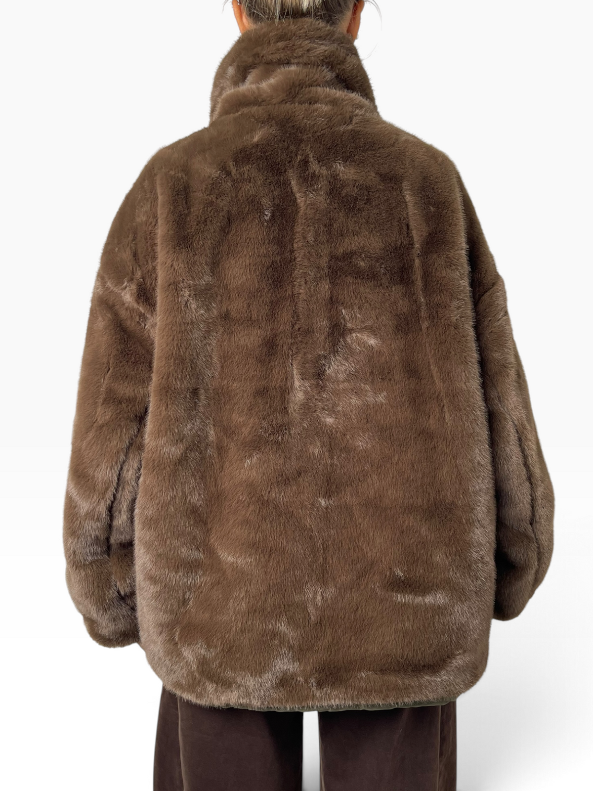 Giubbino reversibile in eco-pelliccia Donna  -  26003V