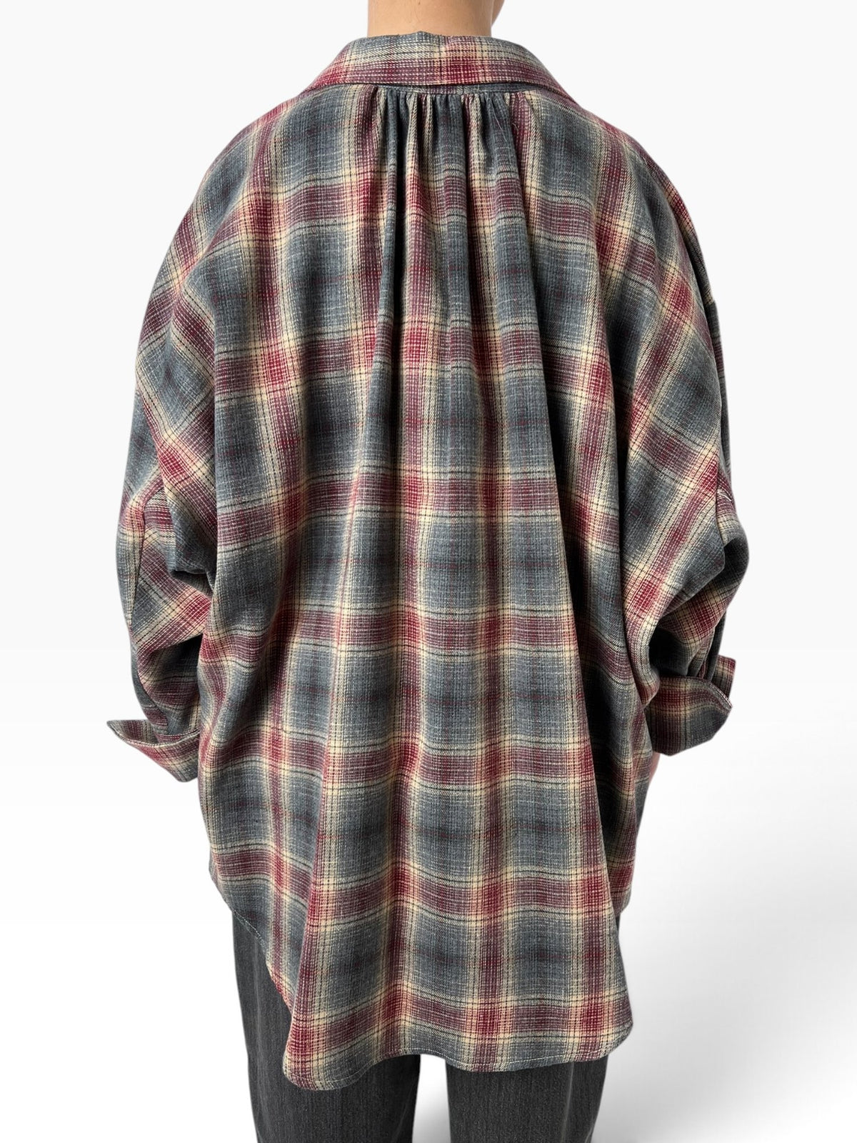 Camicia a quadri con bralette Donna  -  TAC0969