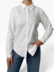 Camicia sciancrata fondo arrotondato Donna  -  935509KA