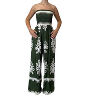 Tuta Palazzo con Stampa Floreale Donna  -  24158X