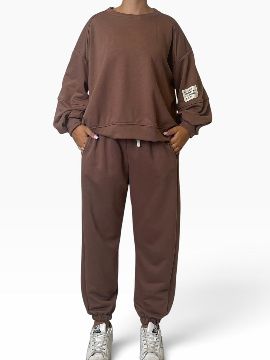 Completo felpa pantaloni loungewear Donna  -  7226/6090V