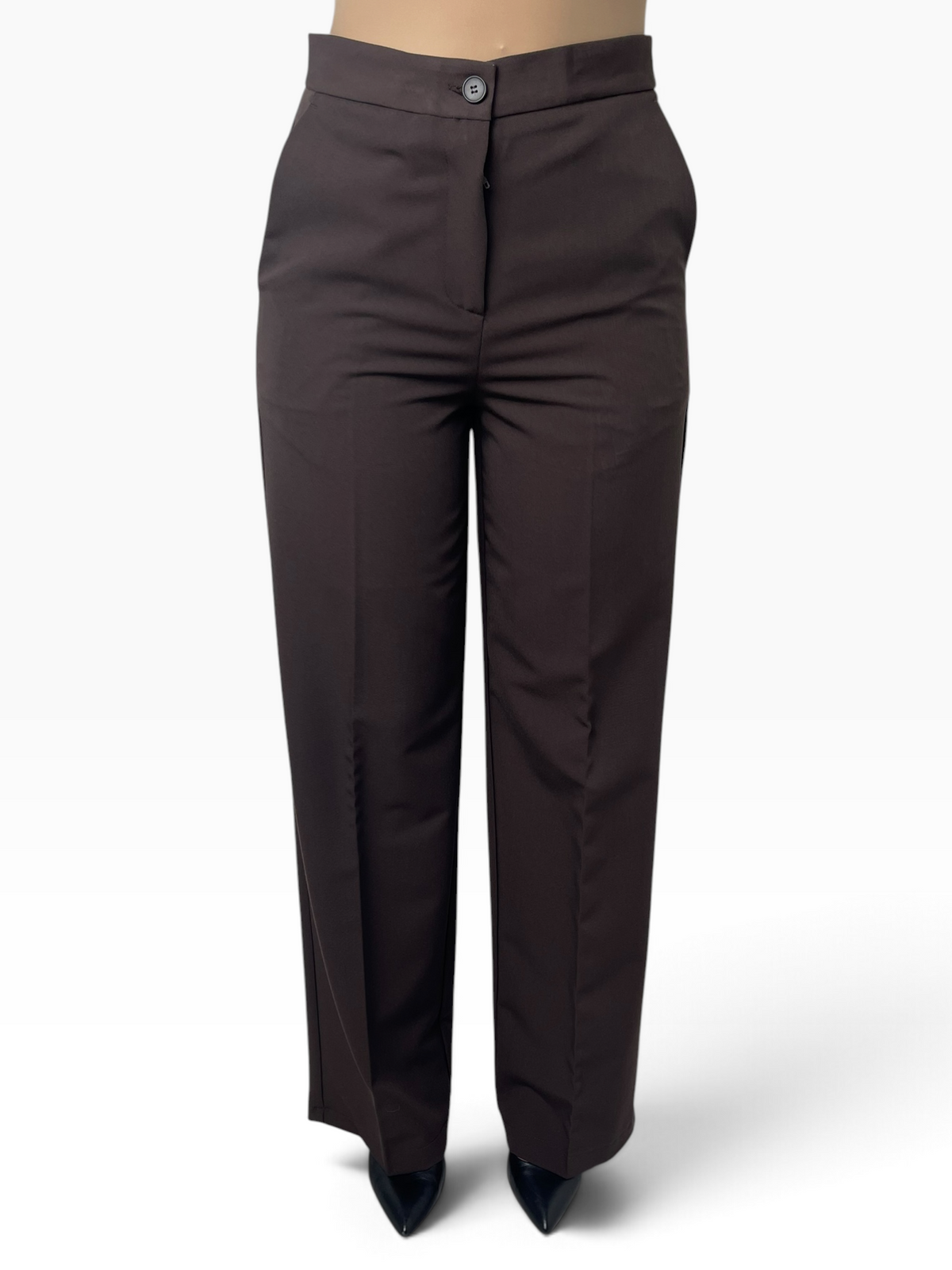 Pantalone dritto a vita alta Donna  -  TAC0420