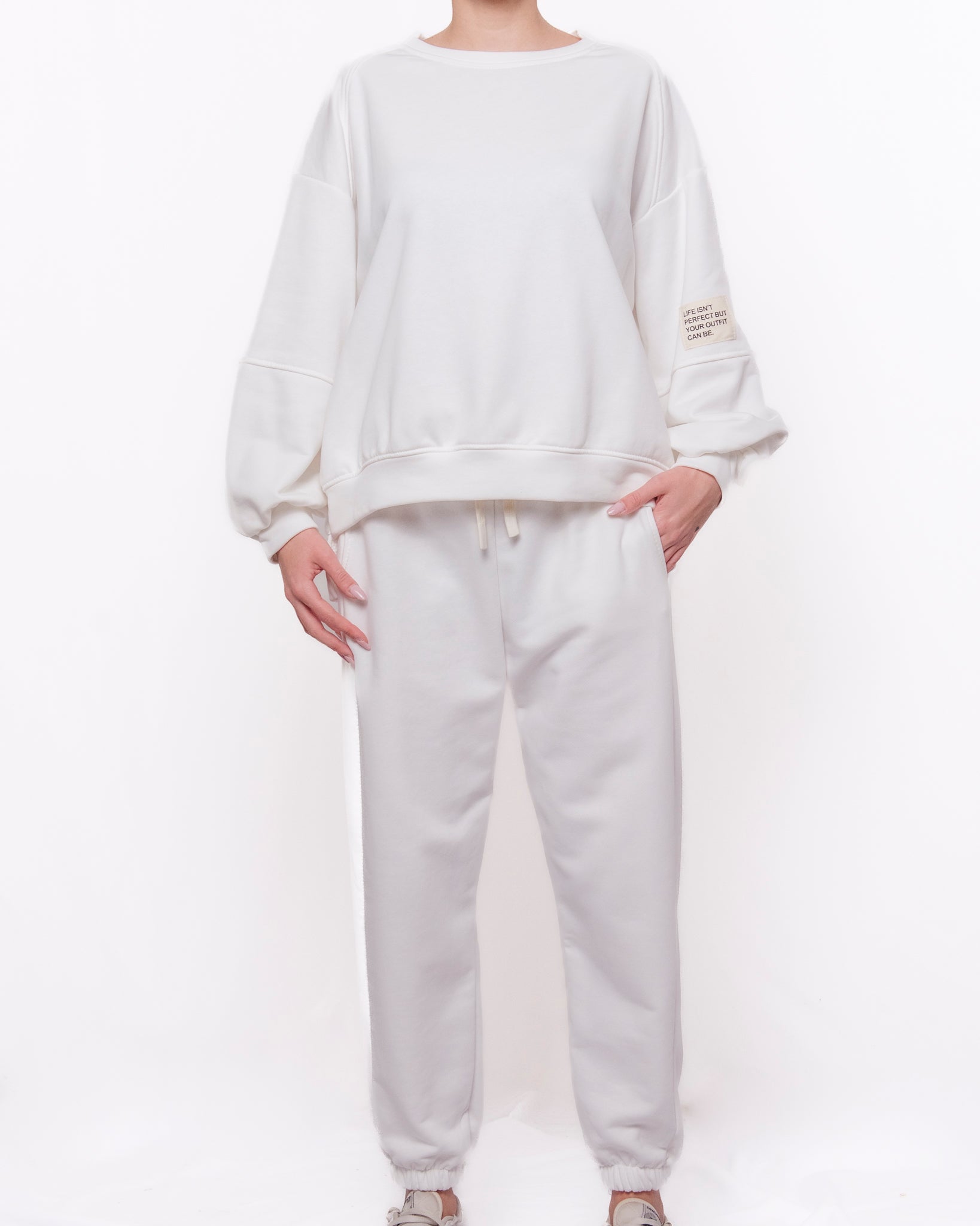 Tuta coordinato Donna WHITE  -  7226/6090V