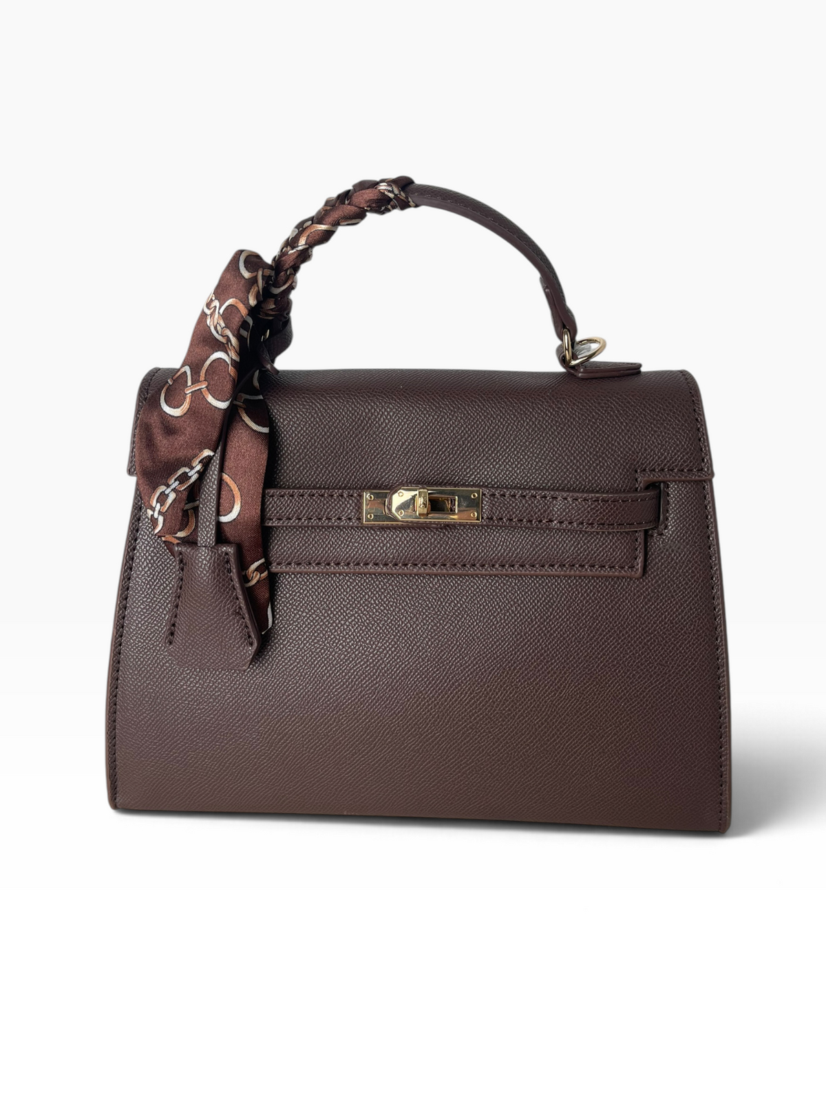 Borsa a mano con foulard Donna  -  5288