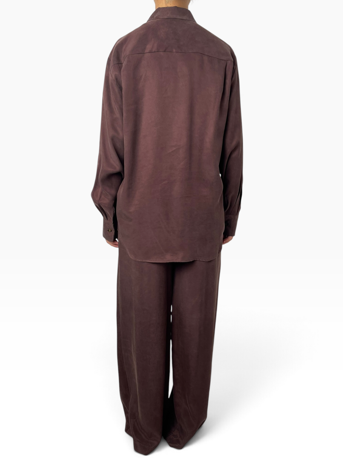 Top fluido con camicia oversize Donna  -  TAC0338