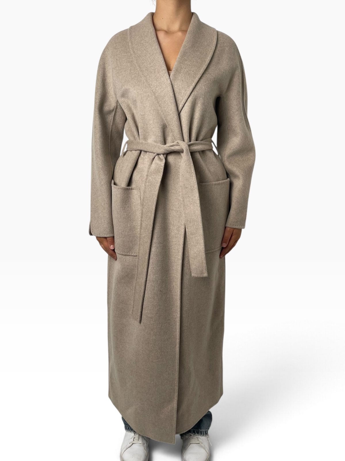 Cappotto avvolgente con collo a scialle Donna  -  TAC0004