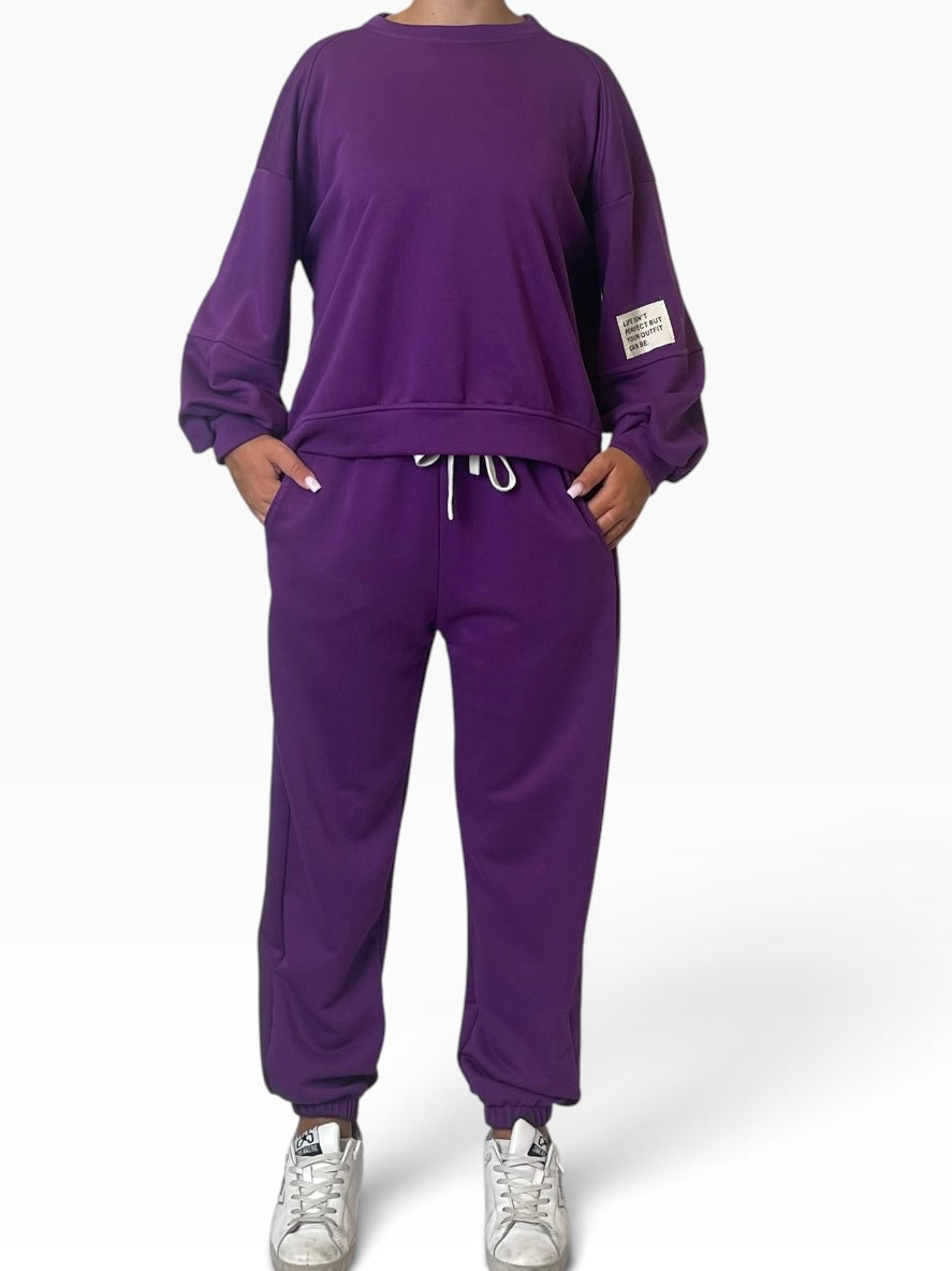 Completo felpa pantaloni loungewear Donna  -  7226/6090V