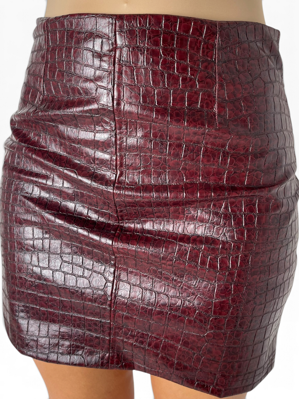 Minigonna aderente effetto cocco Donna  -  GO276SMT1633