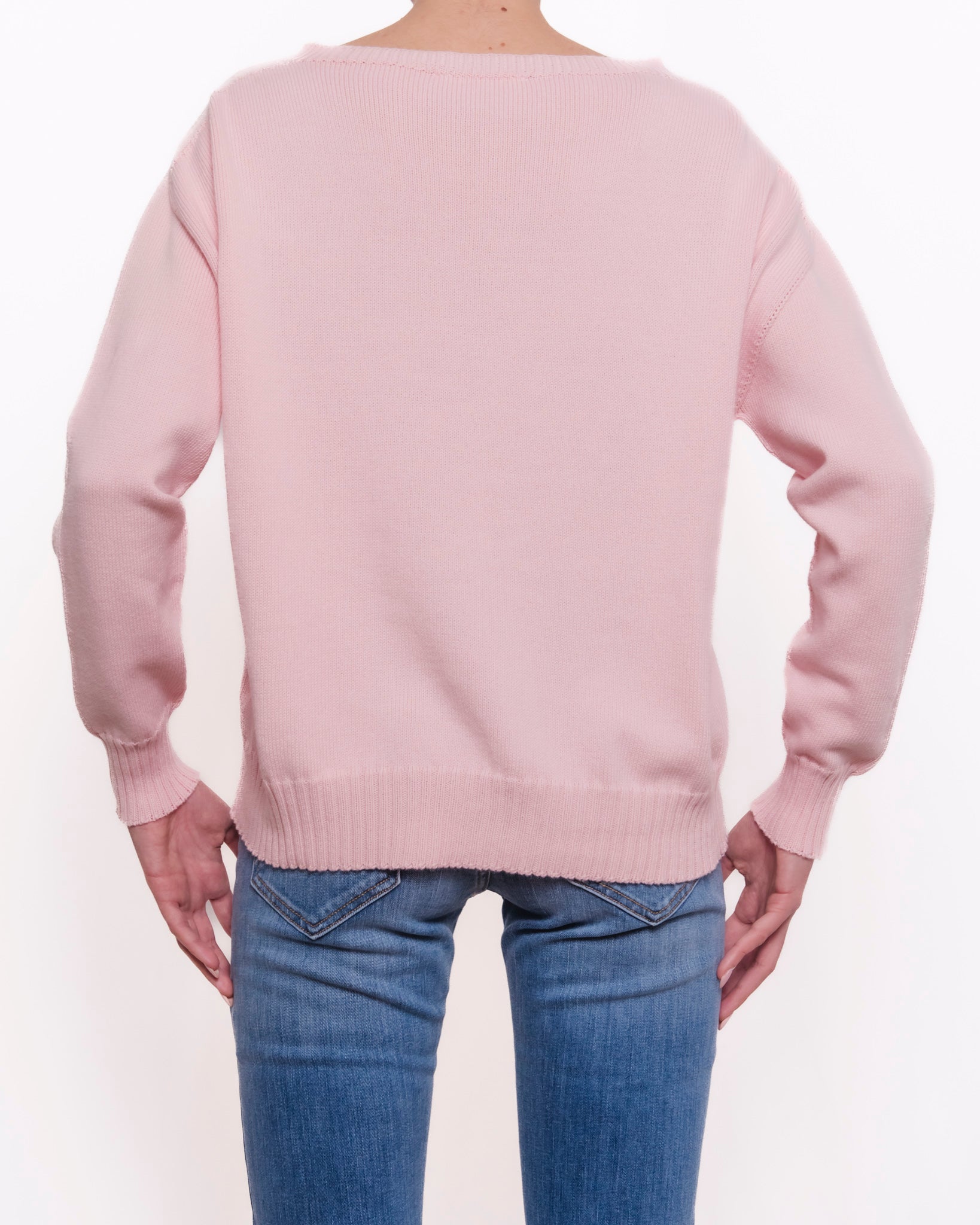 Maglia con scollatura a barca maniche lunghe Donna  -  82634KA