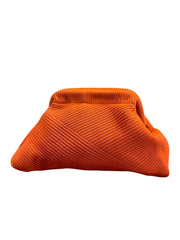 Pochette Rigata in Tessuto Strutturato Donna  -  220216