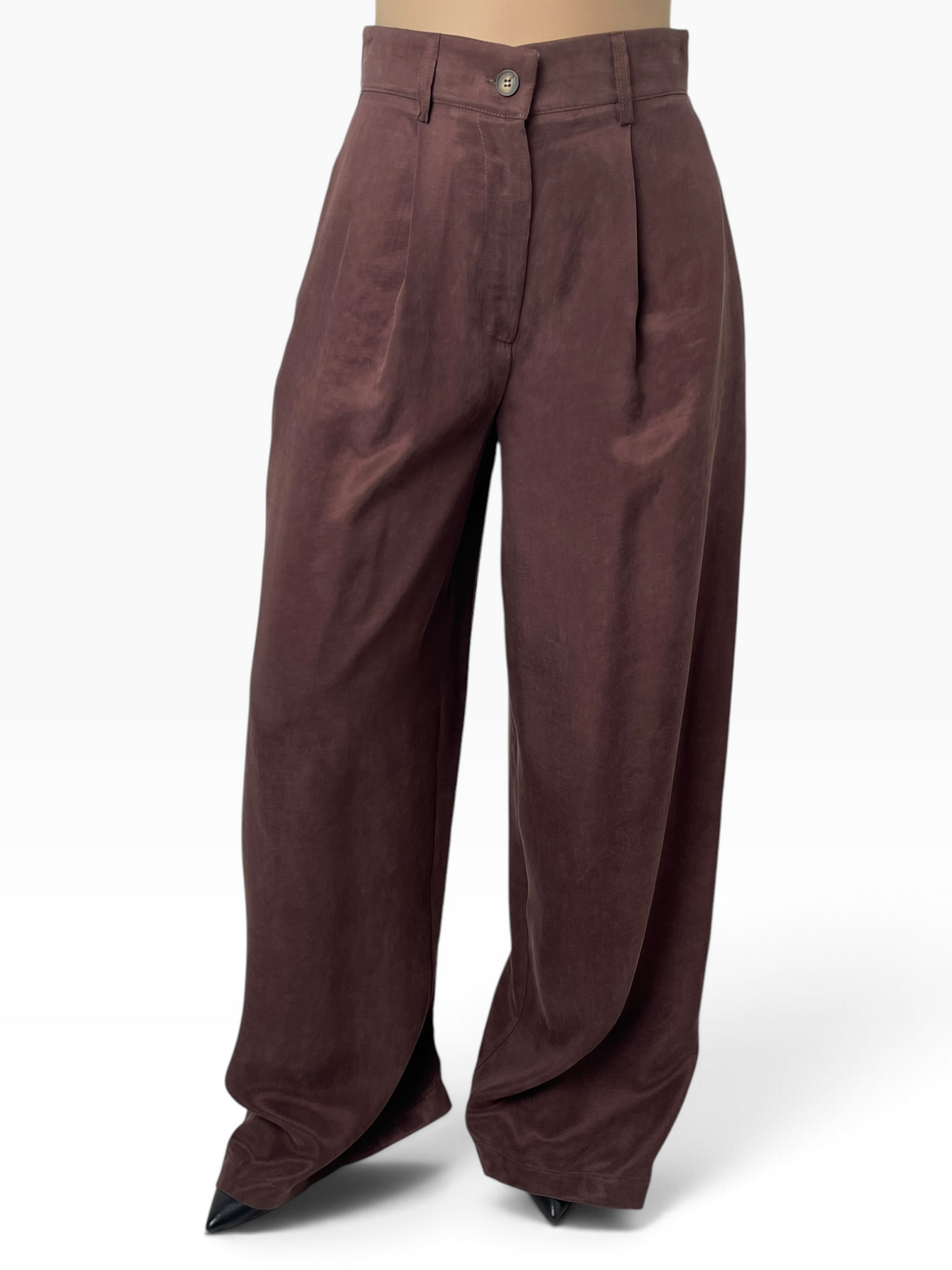 Pantalone fluido a gamba ampia Donna  -  TAC0341