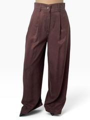 Pantalone fluido a gamba ampia Donna  -  TAC0341