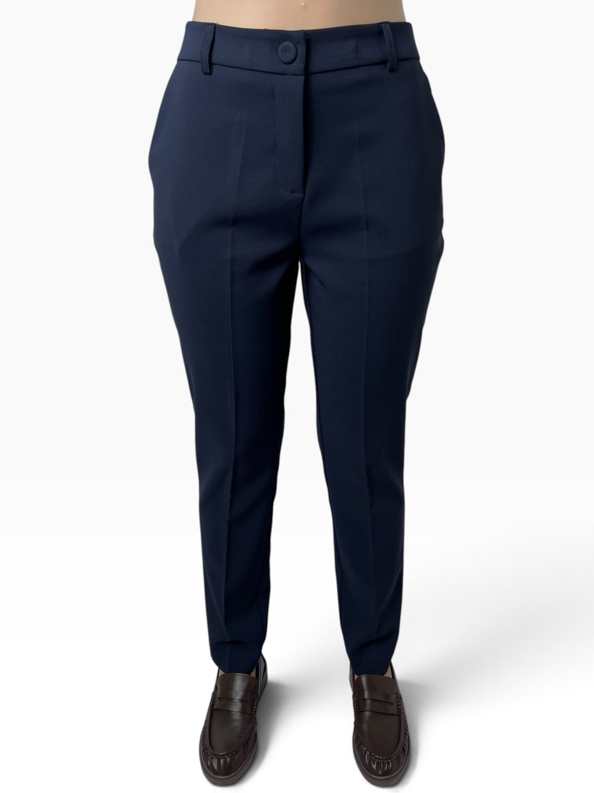 Pantalone a sigaretta elasticizzato Donna  -  P1068T2