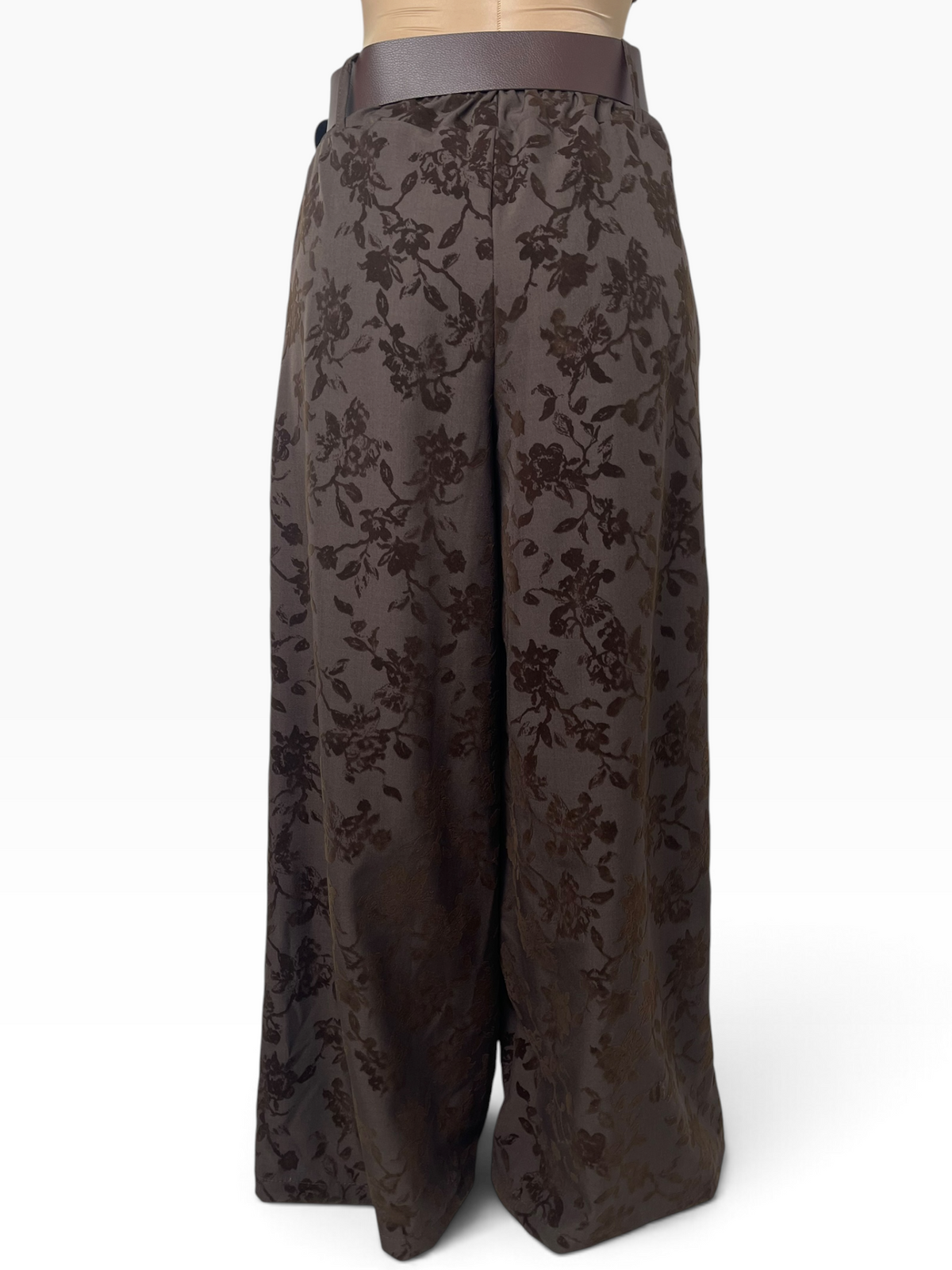 Completo floreale con pantalone palazzo Donna  -  969041+122981X