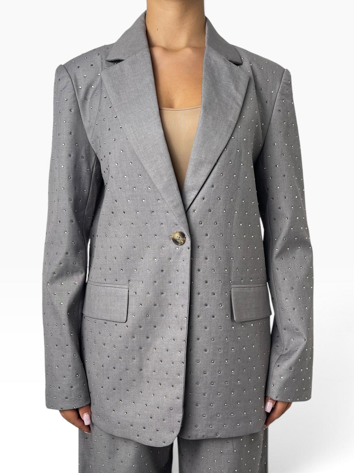 Blazer con strass applicati Donna  -  23523CI