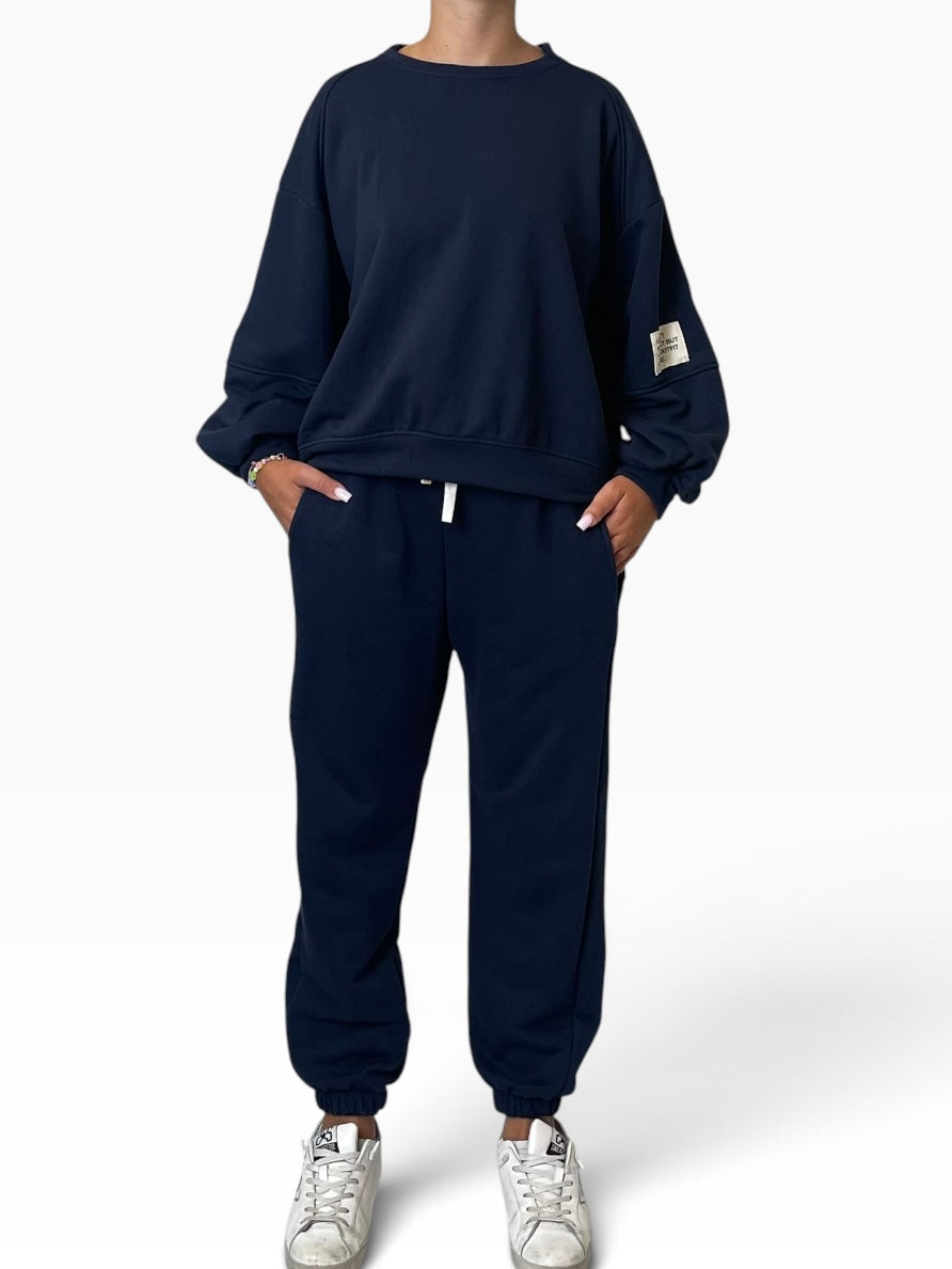 Completo felpa pantaloni loungewear Donna  -  7226/6090V