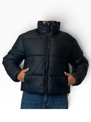 Piumino corto collo alto trapuntato Donna  -  2620KA
