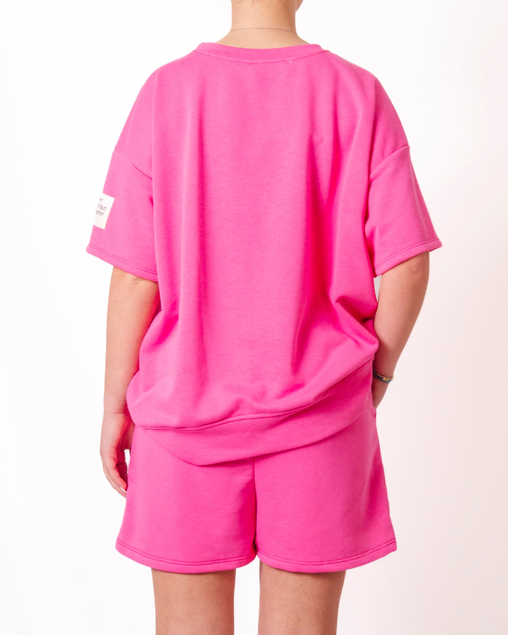 Coordinato Santorini t-shirt e shorts in felpa Donna  -  50901/50910V