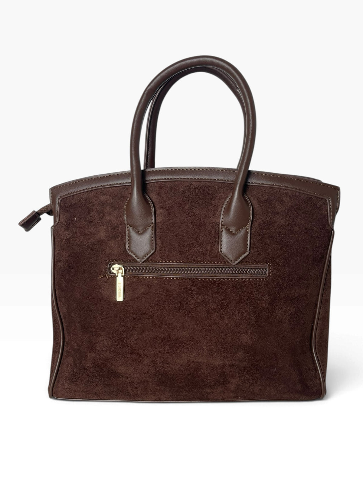 Borsa a mano scamosciata strutturata Donna  -  A9940-367
