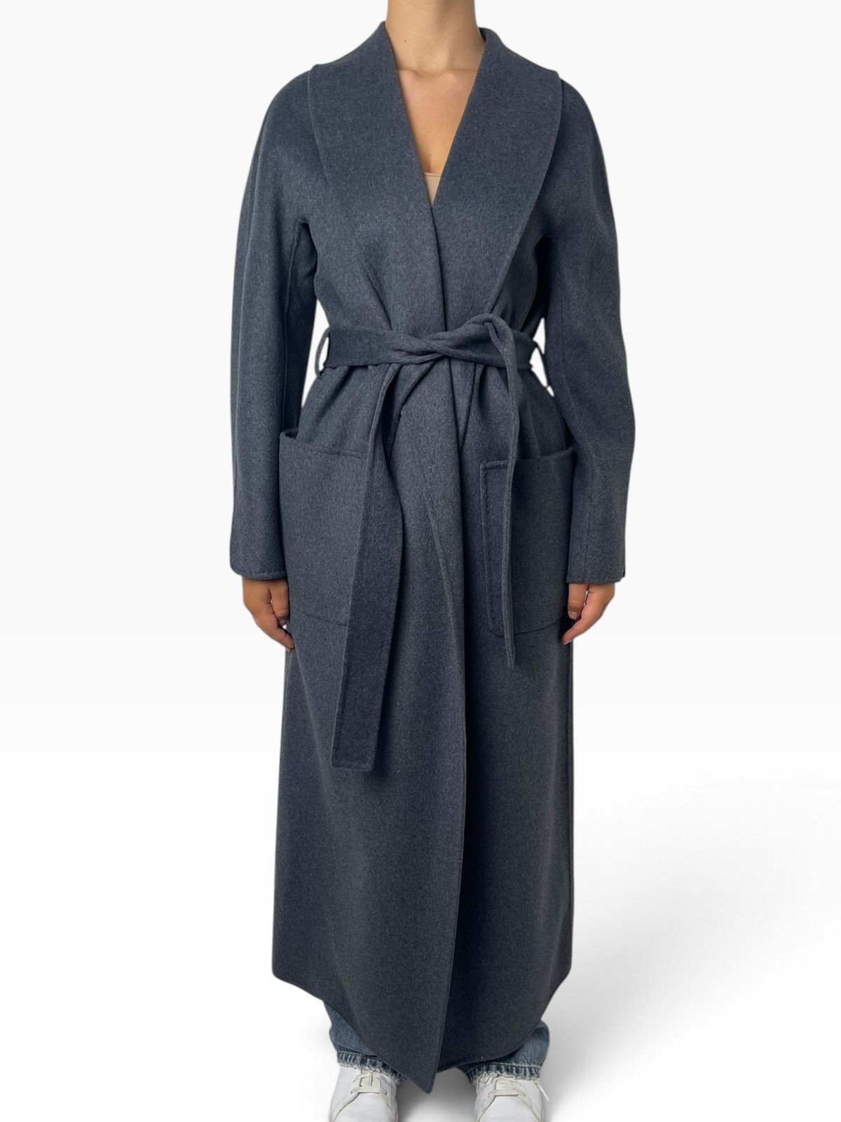 Cappotto avvolgente con collo a scialle Donna  -  TAC0004