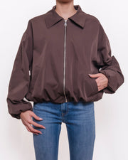 Giacca con zip colletto classico e maniche ampie Donna  -  57113X